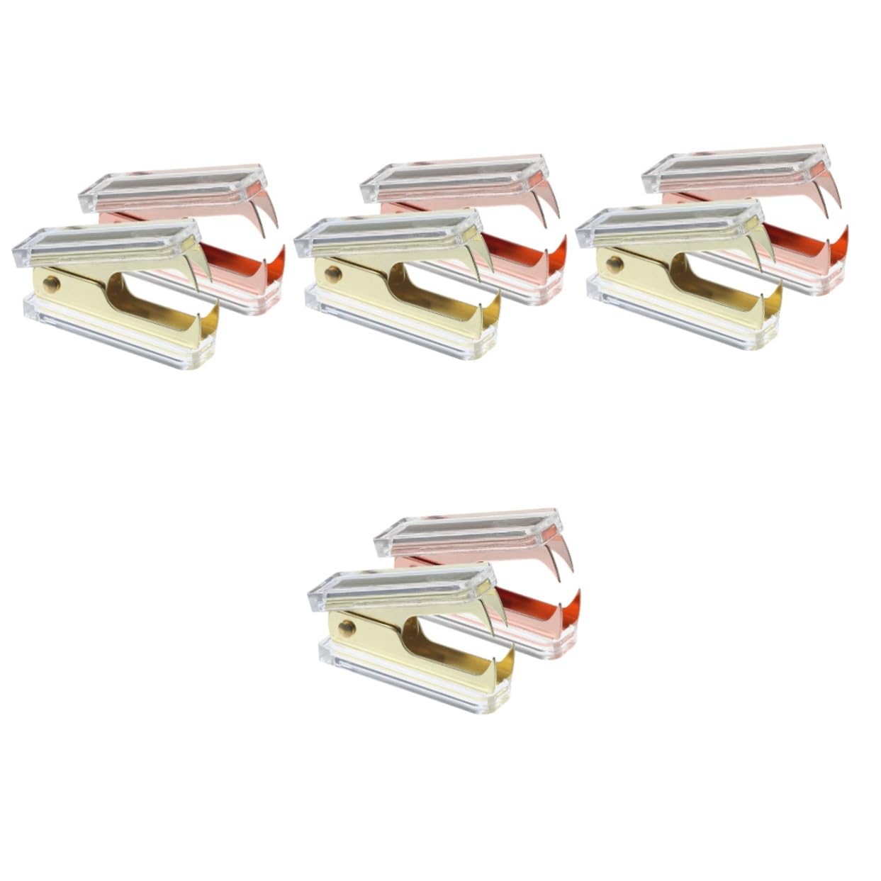 HOMSFOU 4 Set Levapunti Attrezzo Dispositivi Di Rimozione Mini Estrattore Per Rimuovere I Chiodi Estrattore Di Chiodi Da Scrivania Rimozione Delle Unghie Addominali 2 Pezzi * 4