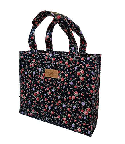 SturdyFoot Petit sac à Livre, Sac à repas, Sac fourre-tout, sac courses, Sacs de sport, toile cirée sac, sac cabas, toile cirée fourre-tout, sacs imperméables, sac cadeau - chien Cover