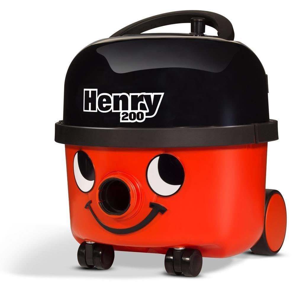 Numatic 903383/Henry HVR200 FLOOR Vacuum Cleaner with bag 620 W, Classic Red