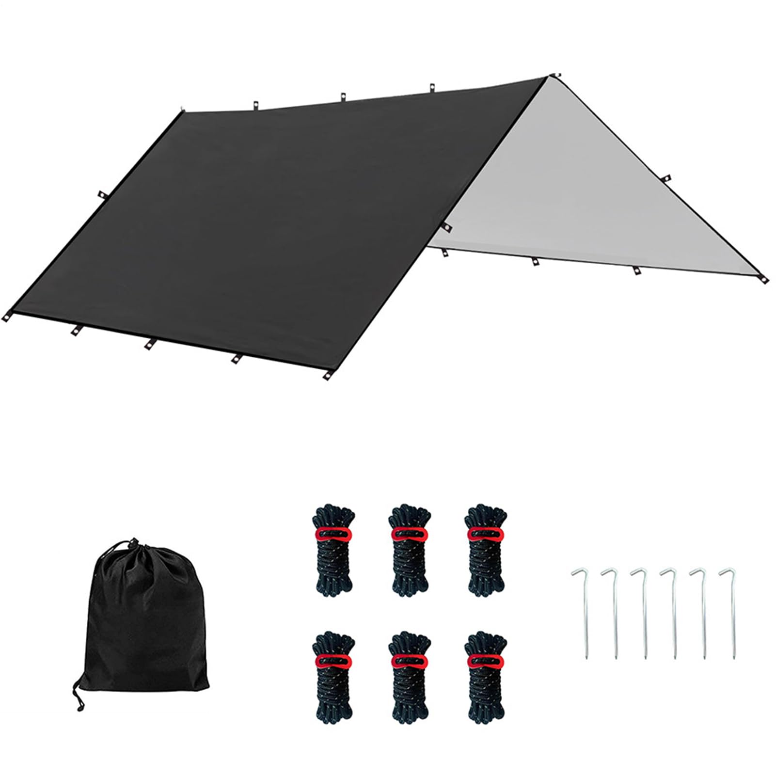 Copertura Protettiva Per Tenda E Campeggio Outdoor impermeabile dalla | Telo Portatile Attività All'Aperto Come Amaca Spiaggia Parchi E