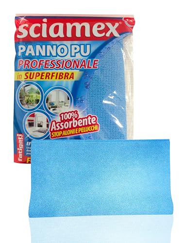 Amami BEAUTY Sciamex - Paño absorbente profesional de superfibra, 3 unidades, 36 x 40 cm, absorbe las manchas y no deja pelusas