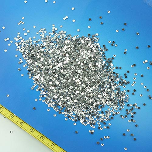 20000 CRYSTAL GLITTER NAGELKUNST TIPPS STRASS DEKORATION 2MM Nützlich und praktisch Carry stone – Bild 4
