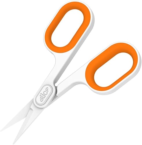 Miniatura 4 de Slice 10546 - Tijeras de cerámica con punta puntiaguda para manos más grandes, paquete de 6