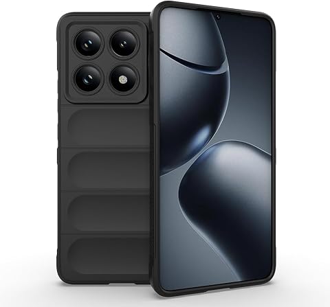 Zore Xiaomi için uyumlu 14T Pro Kılıf Esnek TPU Oyuklu Arka Yüzey Tasarımlı Zore Etnik Silikon Kapak Siyah