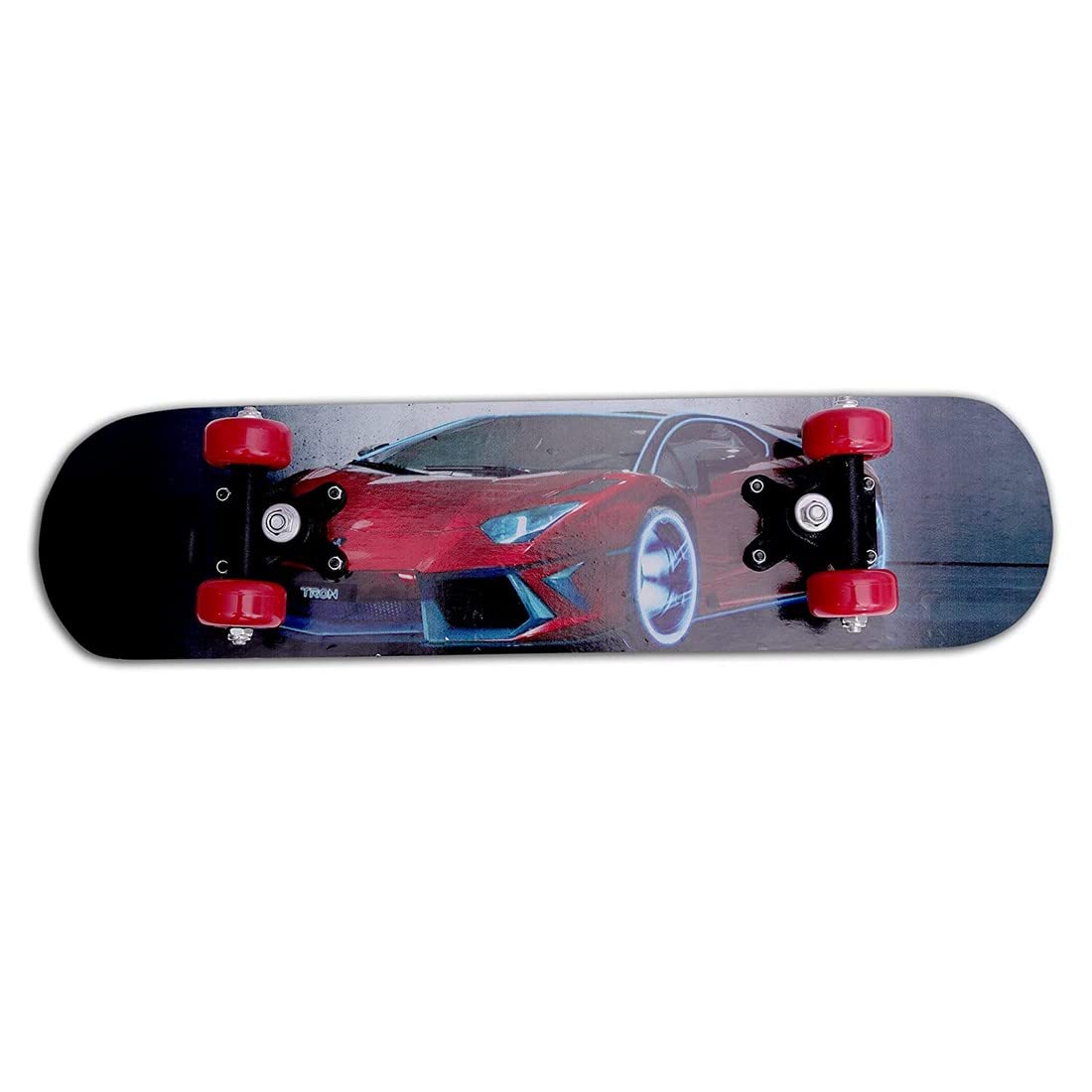 TOYVELLY Wooden Skateboard Multicolor for Boys and Girls,(23 in x 6 in) Pack of-1 - Image 3 thumbnail