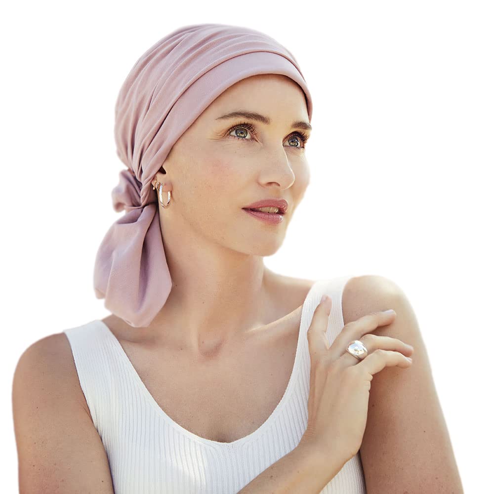 Christine Headwear Women's Mila Turban, Woodrose, One Size Fits All