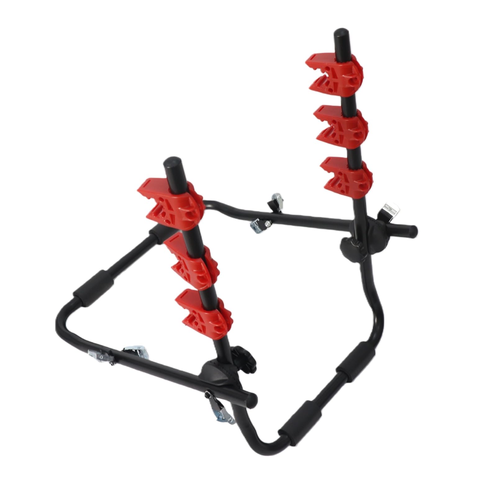 Portabicicletas para Automóvil Portabicicletas Trasero Soporte para Remolque de Bicicletas Soporte Fuerte Hierro de Carga Alta Instalación Rápida