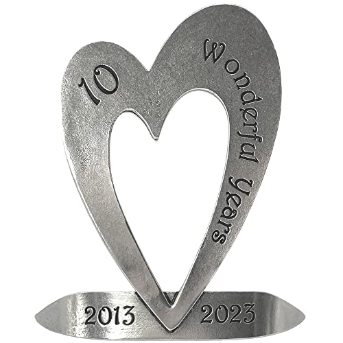English Pewter Company ANN100 - Regalo per 10° anniversario di stagno...