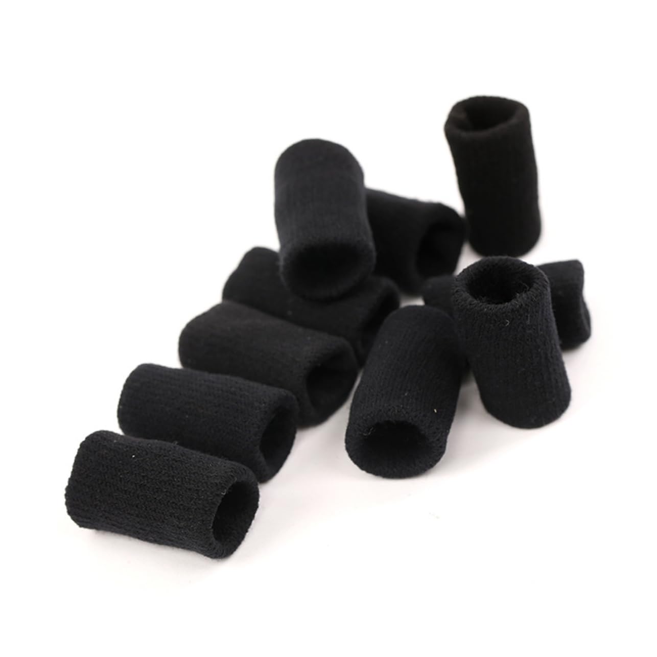 HAPINARY 10pcs Protector Thumb Protector Sports Sleeves Sleeve Support Basketball Thumb Brace Protective Sleeve Thumb Splint for Thumb Black