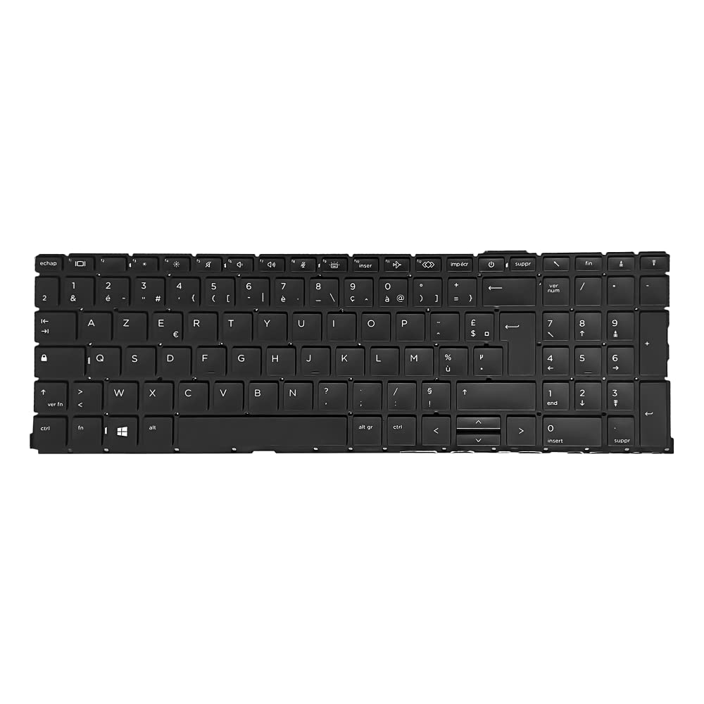 Clavier Azerty Français Compatible avec HP Probook 450 G9 450 G10 Rétroéclairage