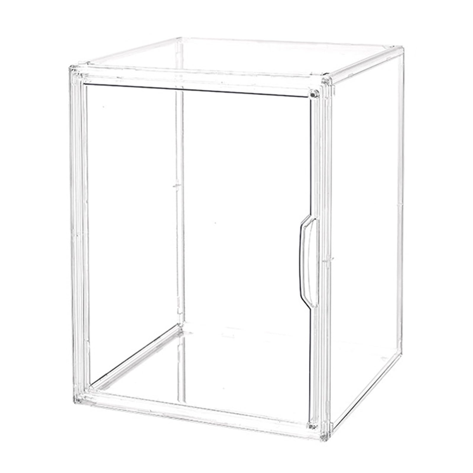 Large Clear Storage Box for Collectible Models and Toy Dustproof Clear Organizers Shelf Durability Simple Installation Dustproof Showcases Box for Anime Figures