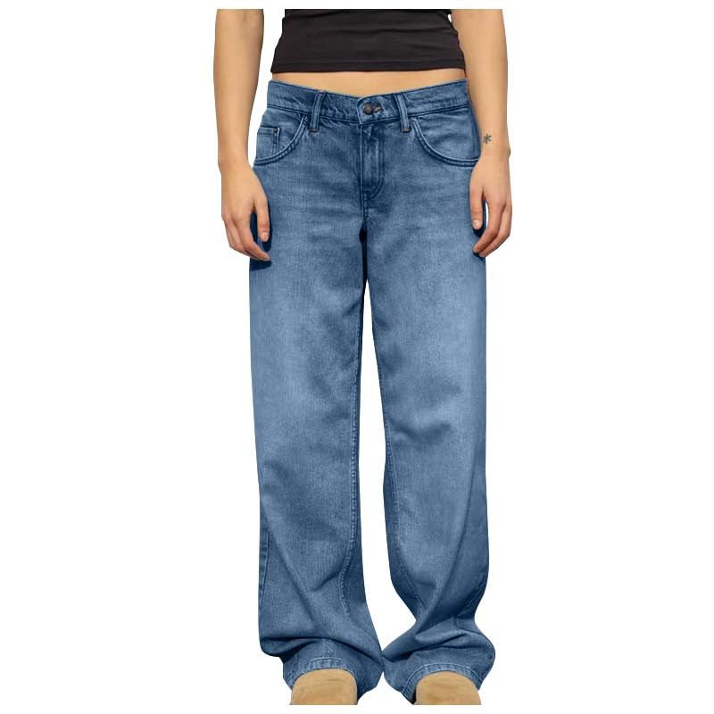 Baggy Jeans for Women Wide Leg Low Waist Hiphop Denim Pants Loose 90s Vintage Teen Girls Jeans Boyfriend Streetwear