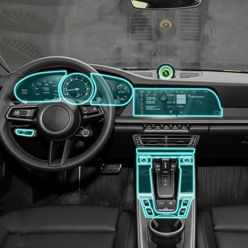 Évitez les rayures sur l'interrupteur de phare Porsche 911 2020 avec ce film de protection TPU