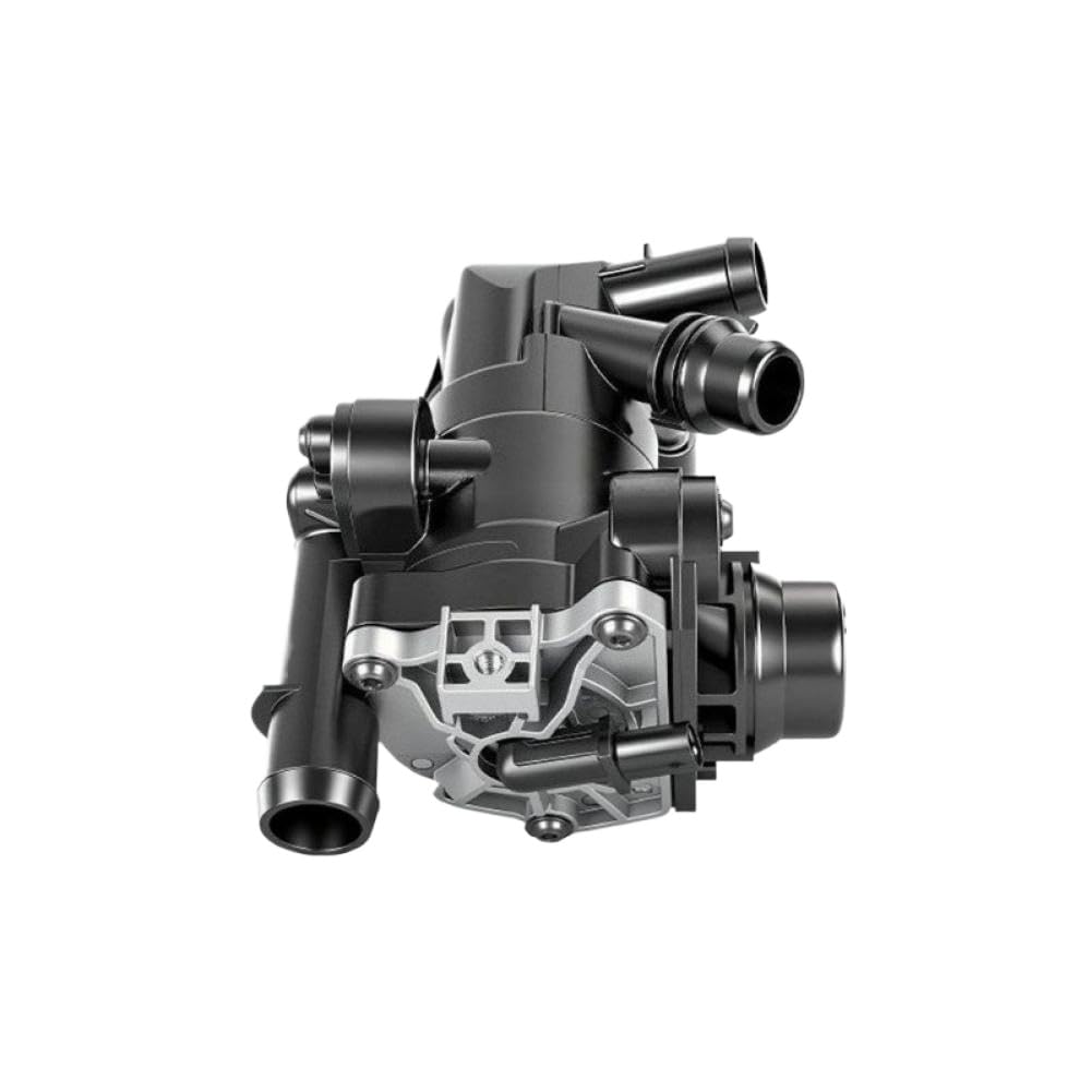 Coolant Thermostat Housing 2642001501 2642003901 2642006600 Compatible With C300 E350 GLE350 2.0L 2019-2023