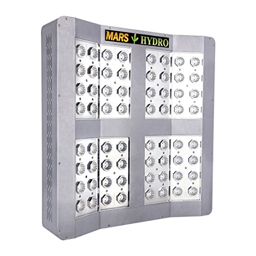 Preisvergleich Produktbild MARS HYDRO ProII CreeLEDs 1280W Grow Lampe Wachstumslampe Vollspektrum Pflanzenlampe für Hydroponik Zimmerpflanzen Blumen und Gemüse (ProII CreeLEDs 1280W)