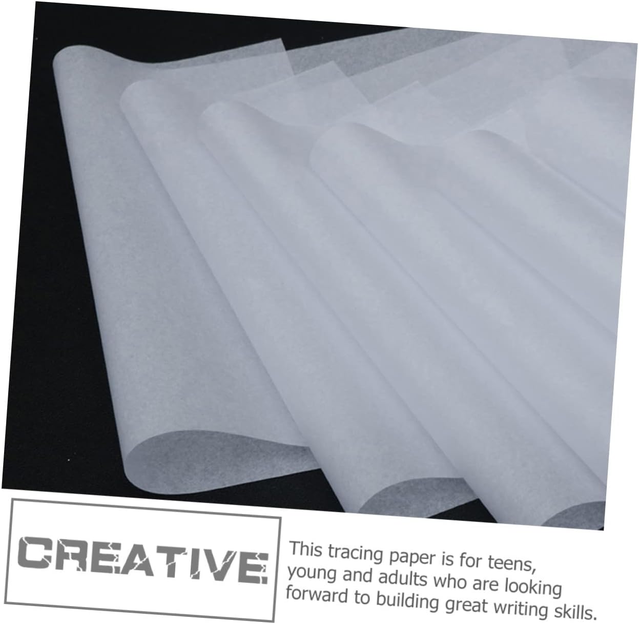 TOPPERFUN 16k Tracing Paper Bulk Paper for Drawing Calligraphy Sketching Pencil Sketching