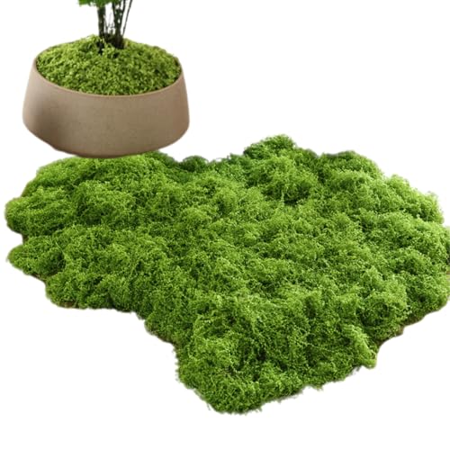 I'm so happy フェイクグリーン 苔 盆栽 フェイクモス 人工苔 テラリウム 光触媒 リアル おしゃれ 造花 (ライトグリーン/100)