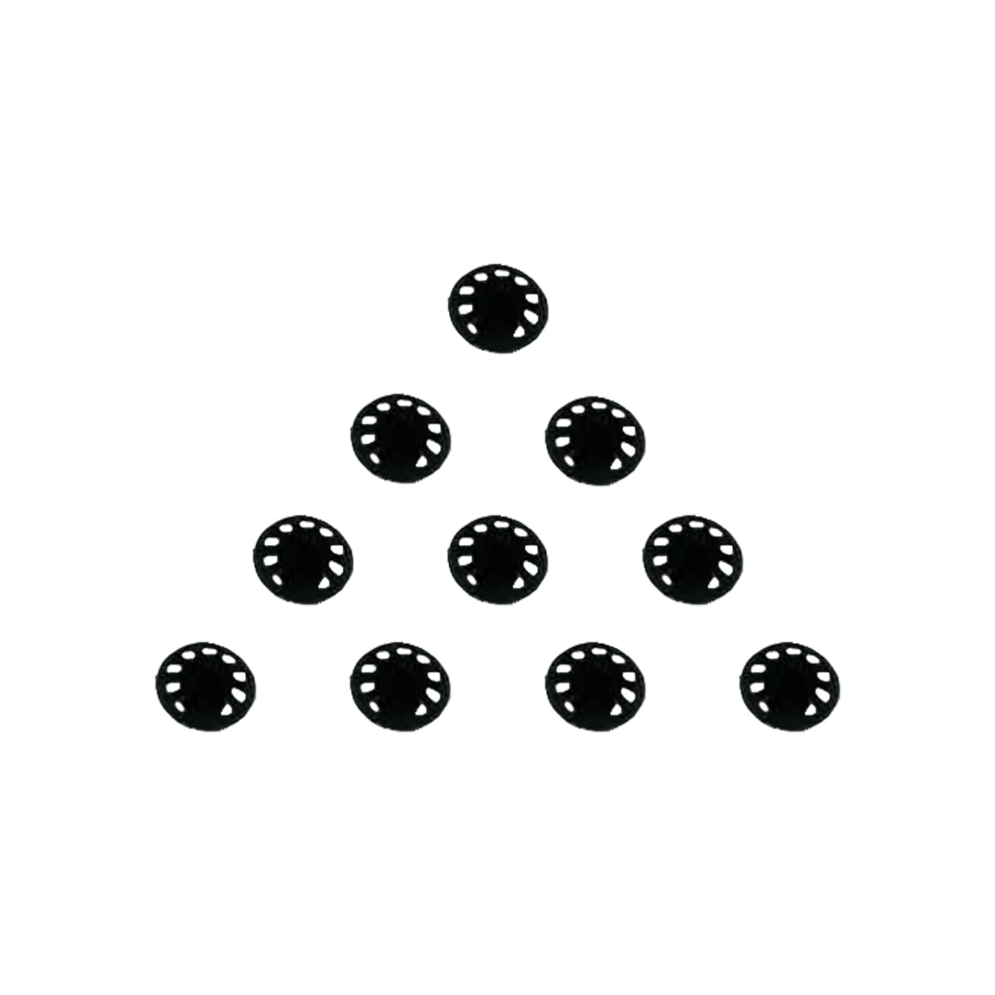 Widex Compatible Open Ear Tip Hearing Aid Domes, Pack of 10 for Lasting Comfort