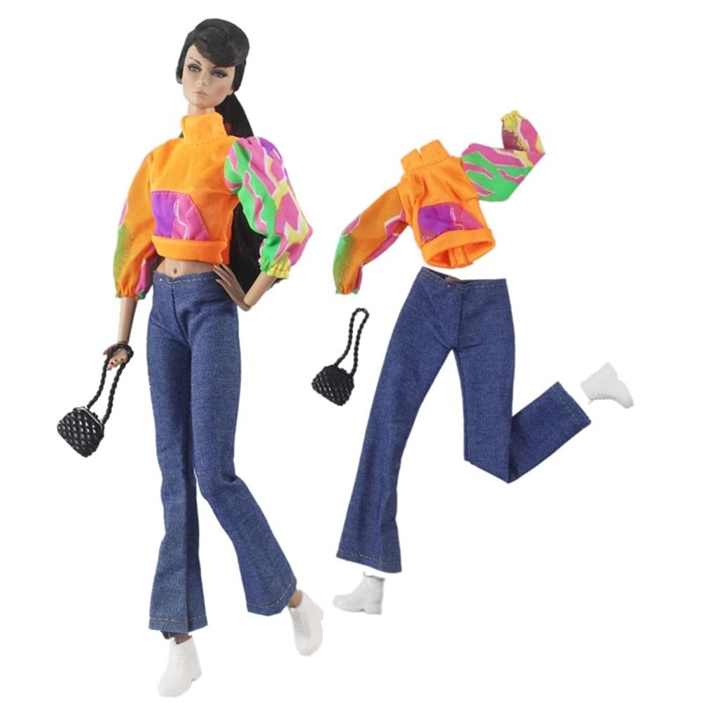Codulu Doll Clothes for 11.5in Girl Doll-Outfits-#54-C