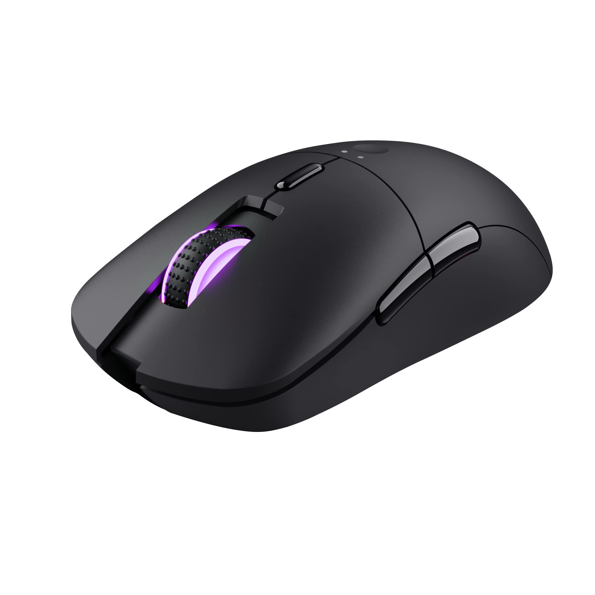 Trust Gaming GXT 980 Redex Mouse Gaming Wireless Ricaricabile, 200-10.000 DPI, RGB, 6 Pulsanti Programmabili, Ricarica via Cavo Type C, per PC, Laptop, Computer - Nero