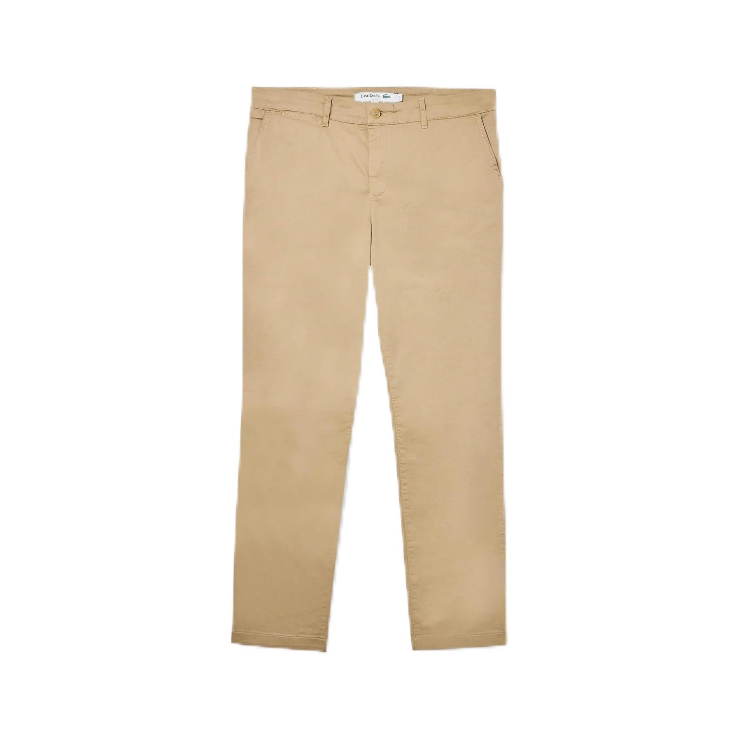 Lacoste Slim Fit Stretch Cotton Chino Pants - Pantalones Informales Hombre