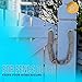 Door Chain Crash Heavy Duty Storm Wind Stop Perfect for Keeping Your Door from Swinging Open and Damaging Itself - by Ram Pro