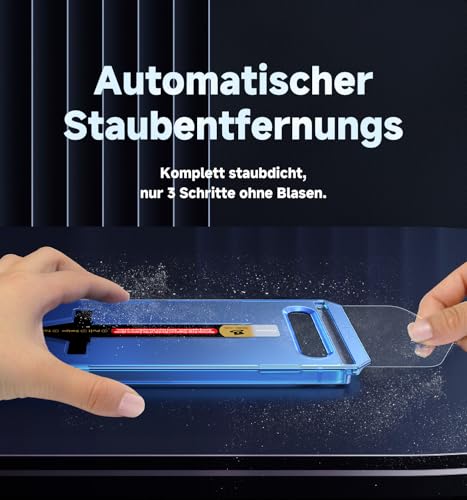 MAGIC JOHN 2 Stück für Samsung Galaxy S26 Ultra Schutzfolie (6,9 Zoll), Auto-Dust-Eliminierung, 9H Härte Folie, Ultra-Klar Displayschutzfolie, Bläschenfrei, Einfache Installation