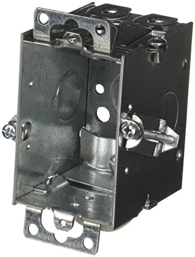 Thomas & Betts LXWOWC-25 Pre-Galvanized Steel Gangable Old Work Switch Box, 3 x 2 x 2.5 -Inch (Pack of 25)