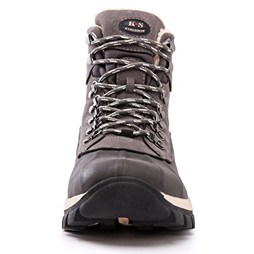 kingshow Men's 1705 Work Snow Boots4