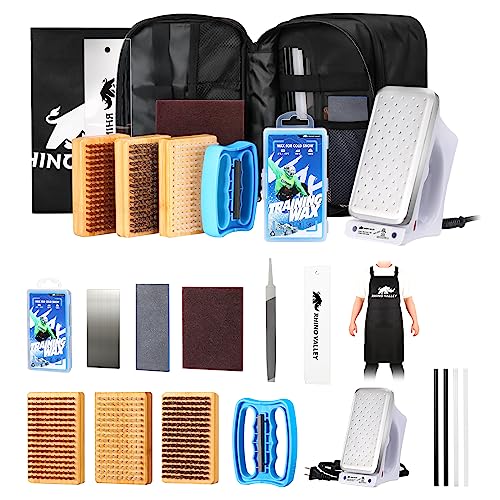 Kit entretien ski snowboard 15pcs cire fer 120V