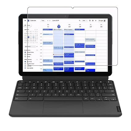 naxton 9H Armour Guard for Lenovo Chromebook Duet CT-X636F (10.1 inch) [Bubble Free], [Anti-Scratch] -NOT A TEMPERED GLASS