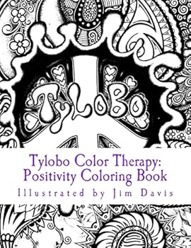 Paperback Tylobo Color Therapy: Positivity Coloring Book