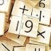 Vos Risus 100 PCS Wood Scrabble Tiles Numbers and Symbols for Crafts - DIY Wood Gift Decoration-Child Education Mathematical Calculation