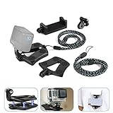 Magnetic Action Camera Mount for Gopro, POV Necklace Lanyard Chest Mount Compatible with GoPro Hero 13/12/11/10/9/8, DJI Osmo Action 5 Pro/4/3, insta360, AKASO, Digital Cameras
