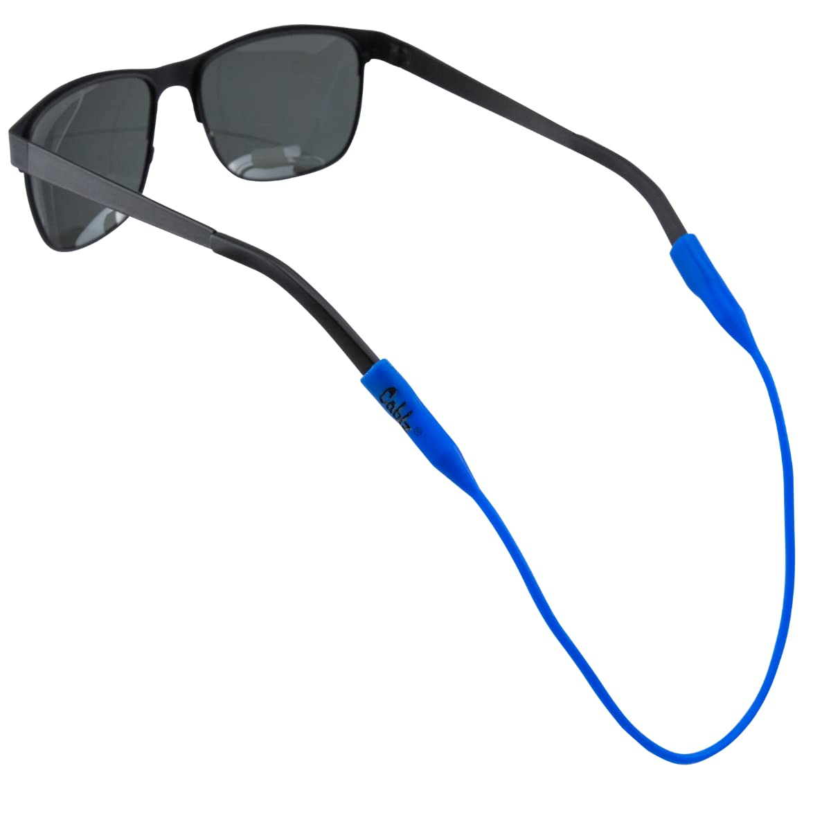 Cablz Mini Silicone Eyewear Retainer | Waterproof Eyewear Retainer Strap | 12 in (Blue)