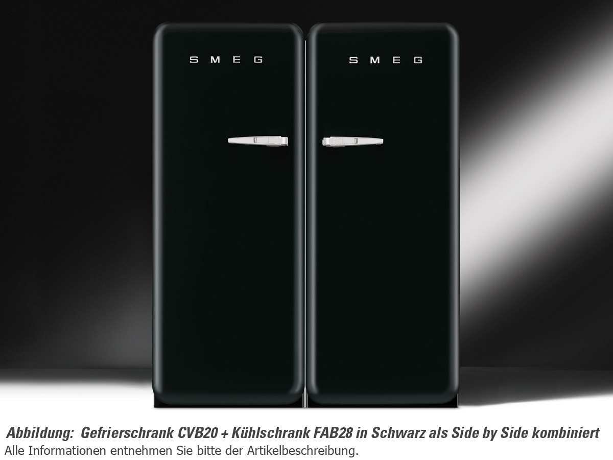 Smeg FAB28RNE1 Réfrigérateur Armoire Pose Libre 248L Classe: A++ Noir