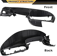 Vista 7 de Panel de bisel para tablero compatible con Ford F150 1997-2003/compatible con Ford Expedition 1997-2003