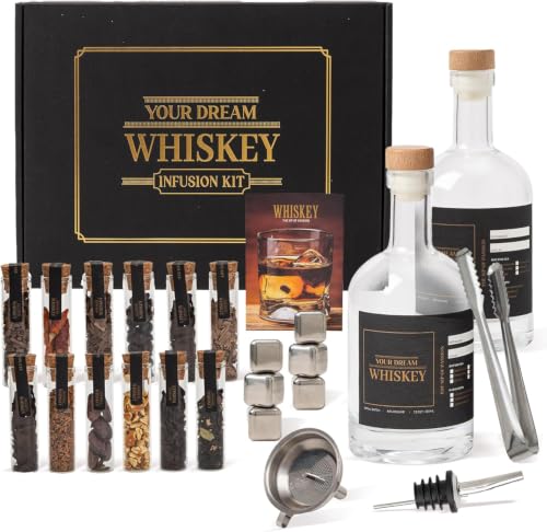 Whiskey Making Kit - DIY Whiskey Gifts For Men...