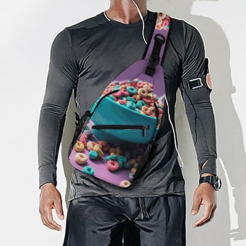 Morrales de hombro crossbody casual para viaje miniatura 7