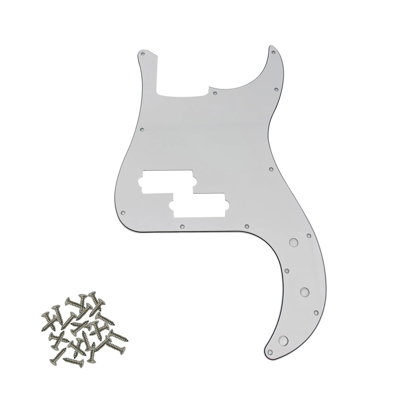 Guitare basse 4 cordes 13 trous modèle de basse 3/4 sans truss - 3