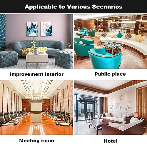 GAJUST Terrassenfliesen Holz, Balkon Bodenbelag Wetterfest, Interlocking Bodenbelag, Holzfliesen Outdoor & Indoor, Klickfliesen – Bild 3