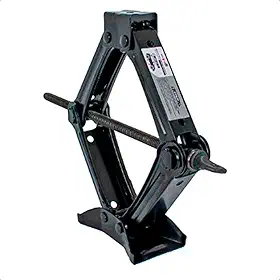 Macaco Tipo Sanfona Universal 1000kg Elevação 1 Tonelada Compacto Seguro Estável Ideal Carros de Passeio Veículos Leves Emergência Automotiva Porta Malas Manual
