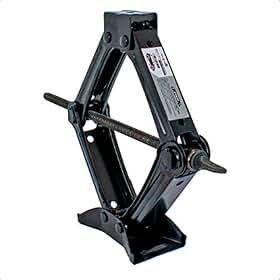 Macaco Tipo Sanfona Universal 1000kg Elevação 1 Tonelada Compacto Seguro Estável Ideal Carros de Passeio Veículos Leves Emergência Automotiva Porta Malas Manual