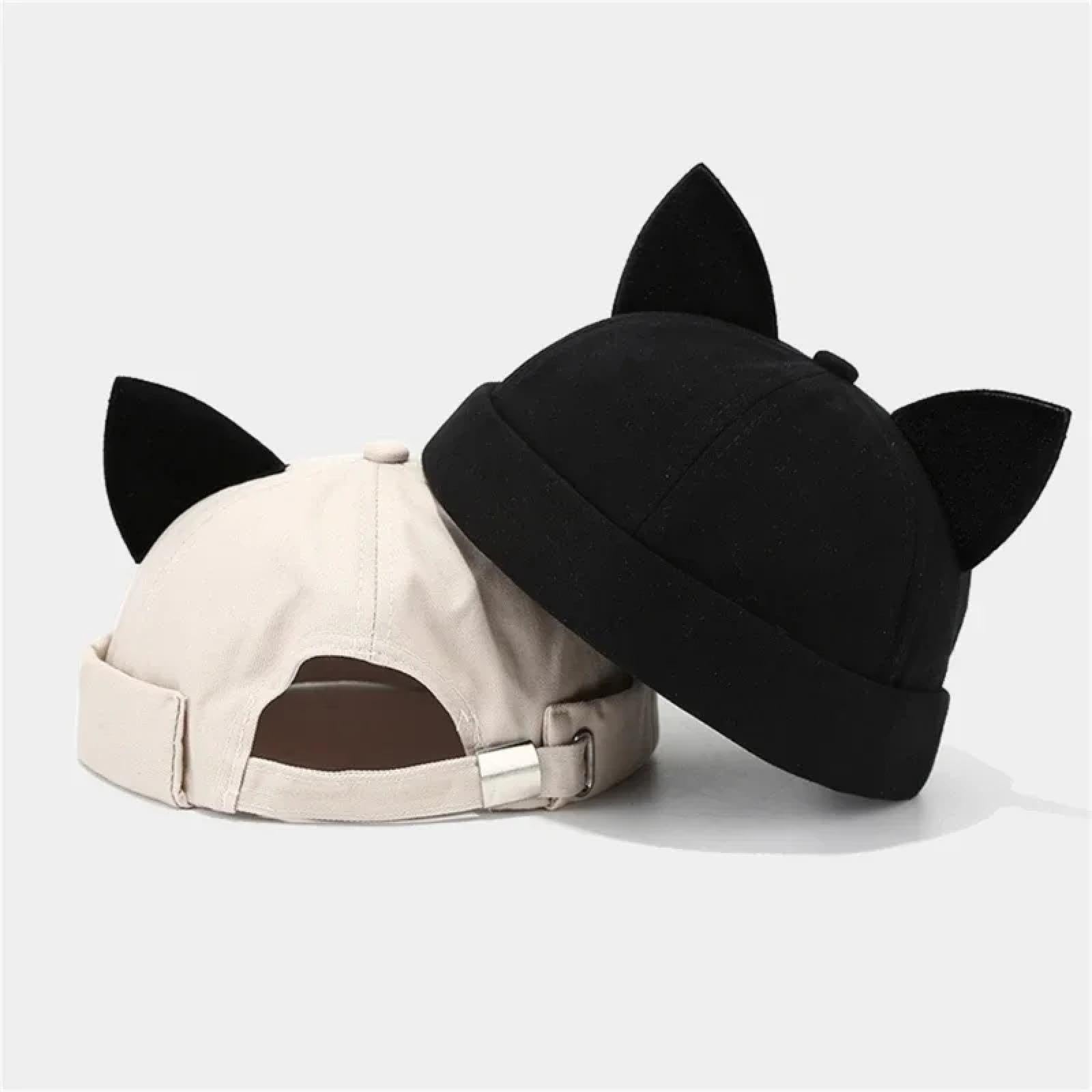 Gorros De Punto para Sombrero Tejido Beanie Sombrero De Color Liso Tamaño De Cabeza Ajustable Piel Adulta