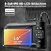 DPduct Endoskopkamera mit Licht, 10M Dual Lens Endoskop 5,0 Zoll IPS Bildschirm Inspektionskamera, 7.9mm Rohrkamera mit 8+1 Einstellbaren LED Licht, IP67 wasserdichte Industrie Endoskop Kamera-Schwarz