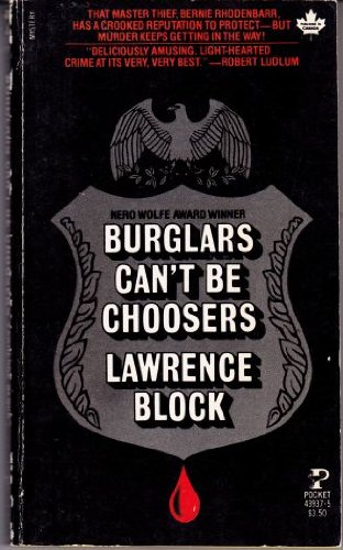 Burglars Can't Be Choosers 0671439375 Book Cover