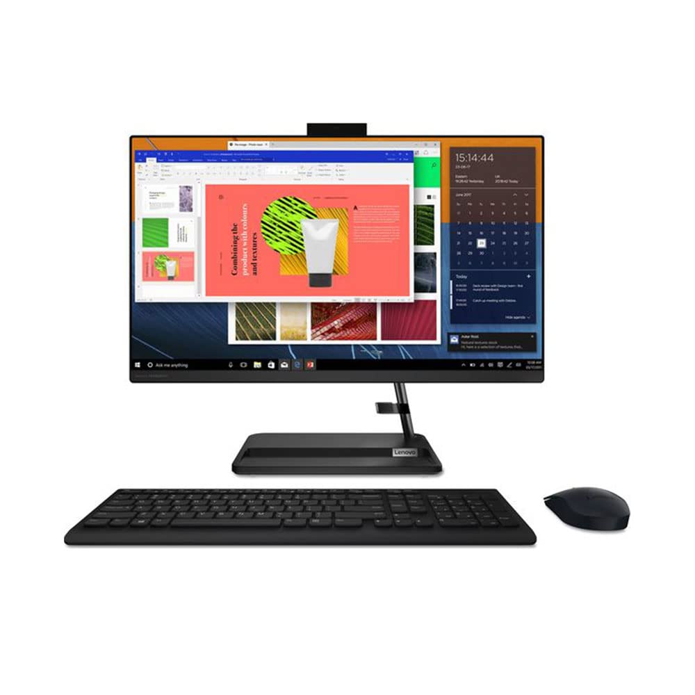 Lenovo IdeaCentre AIO 3 23.8" Full HD IPS All in One Desktop PC AMD Ryzen 3 5300U 4GB RAM 128GB SSD Windows 10 Home - RFB-F0G1006LUK