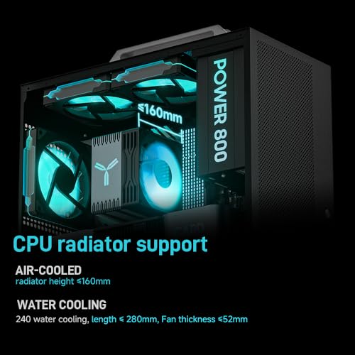 Torre Matx Case con flujo de aire optimizado y gestión de cables trasera profesional 5