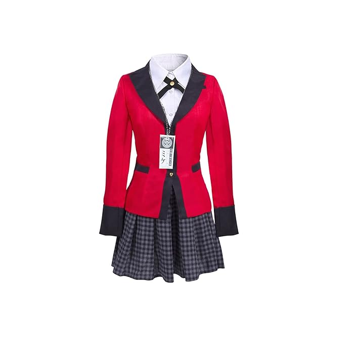 Buy Kakegurui Runa Yomozuki Costume Japanese School Uniform Girls Short
