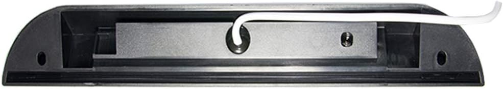 10" RV Camper LED Awning Porch Utility Light Fixture, 40° Down Angle Beam, 6000K Cool-White Super Bright, 12V/24V DC, High Light-Output Low Ampere Draw, Plastic Housing Black Finish, 2-Pack